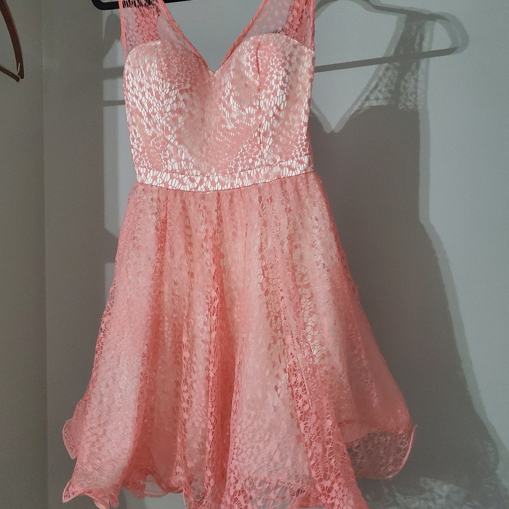 Chichi London skater lace dress